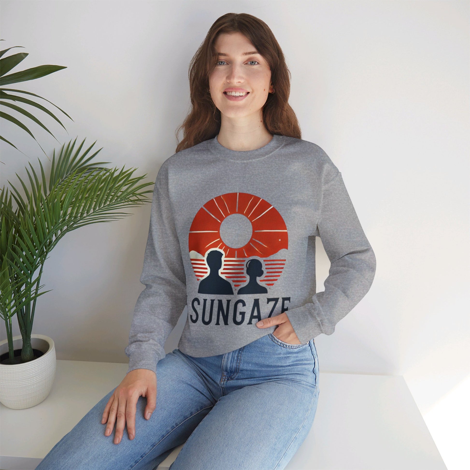 I Sungaze Couples' Sweatshirt - My Higher Being