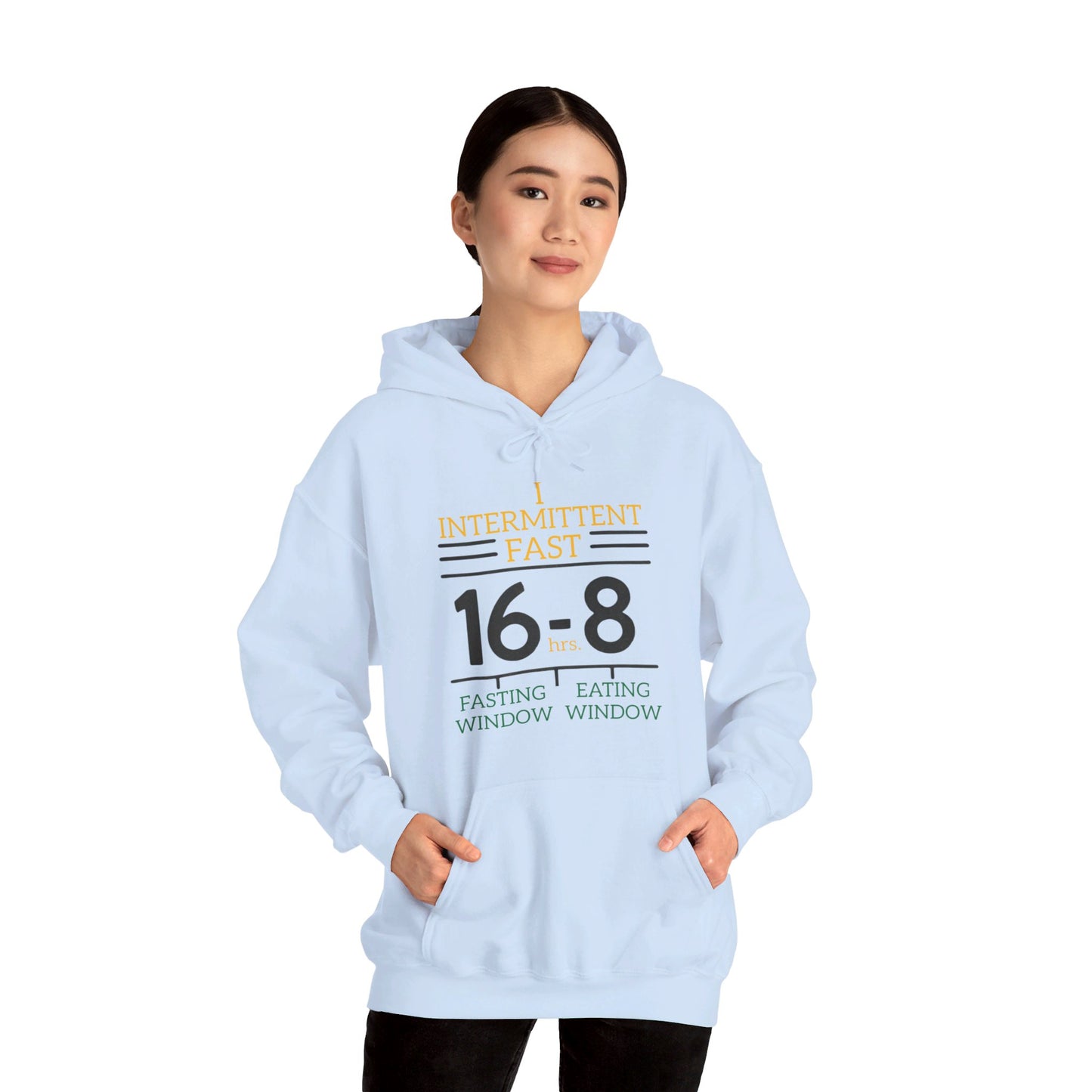 I Intermittent Fast Hoodie_16-8 - My Higher Being