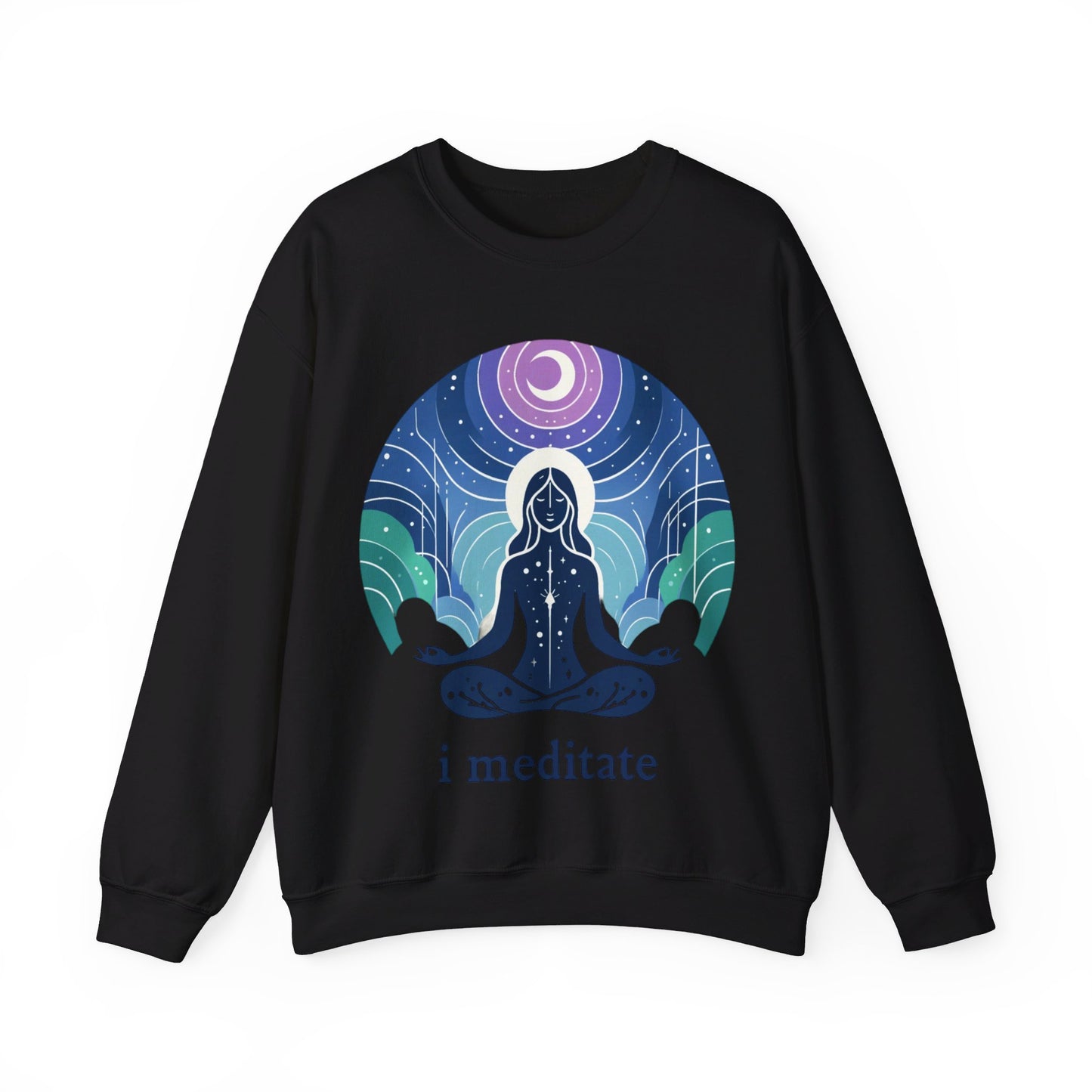 I Meditate Woman's Sweatshirt - My Higher Being