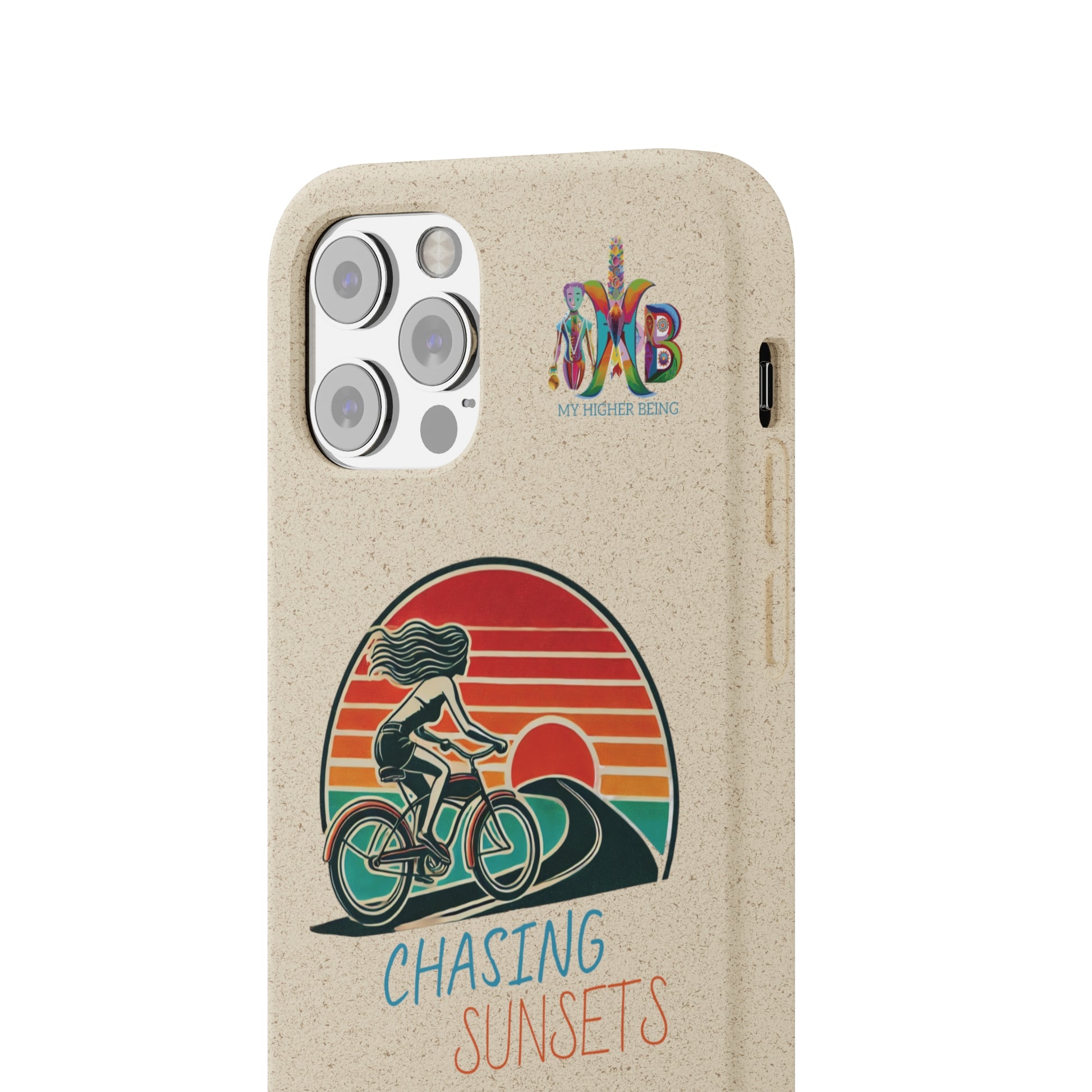 'Chasing Sunsets'_Plastic Free Biodegradable Phone Case (MHB Edition) - My Higher Being