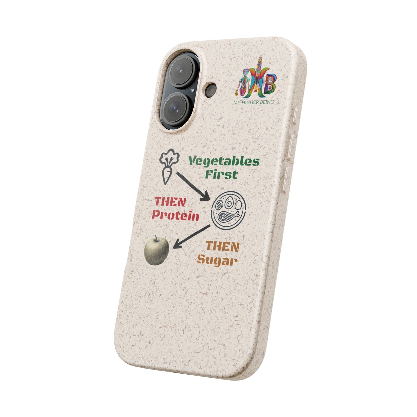 Vegetables First — Plastic Free Biodegradable Phone Case
