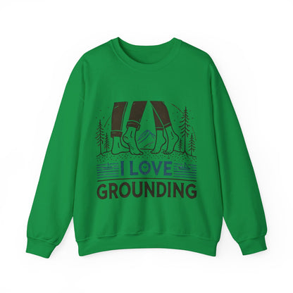 I Love Grounding Couples' Sweatshirt - My Higher Being