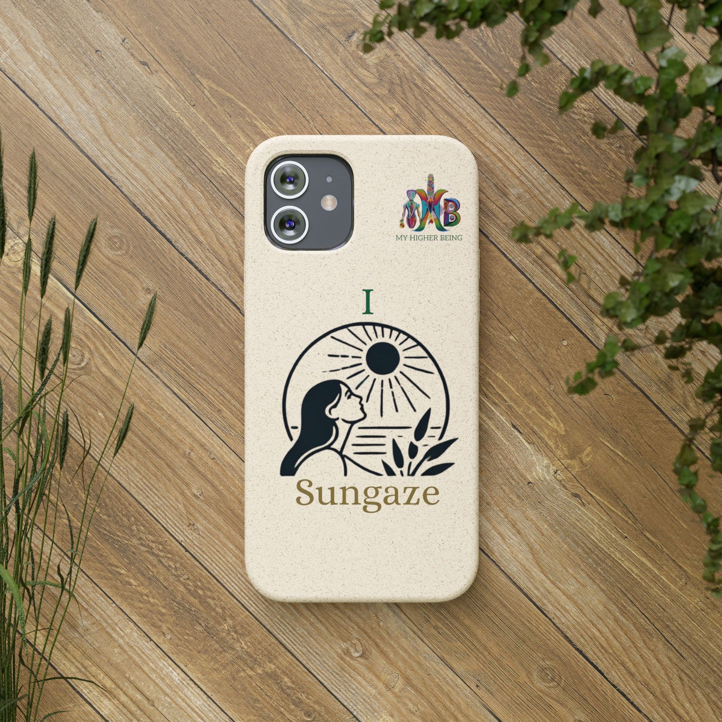 I Sungaze — Plastic Free Biodegradable Phone Case — Design 5