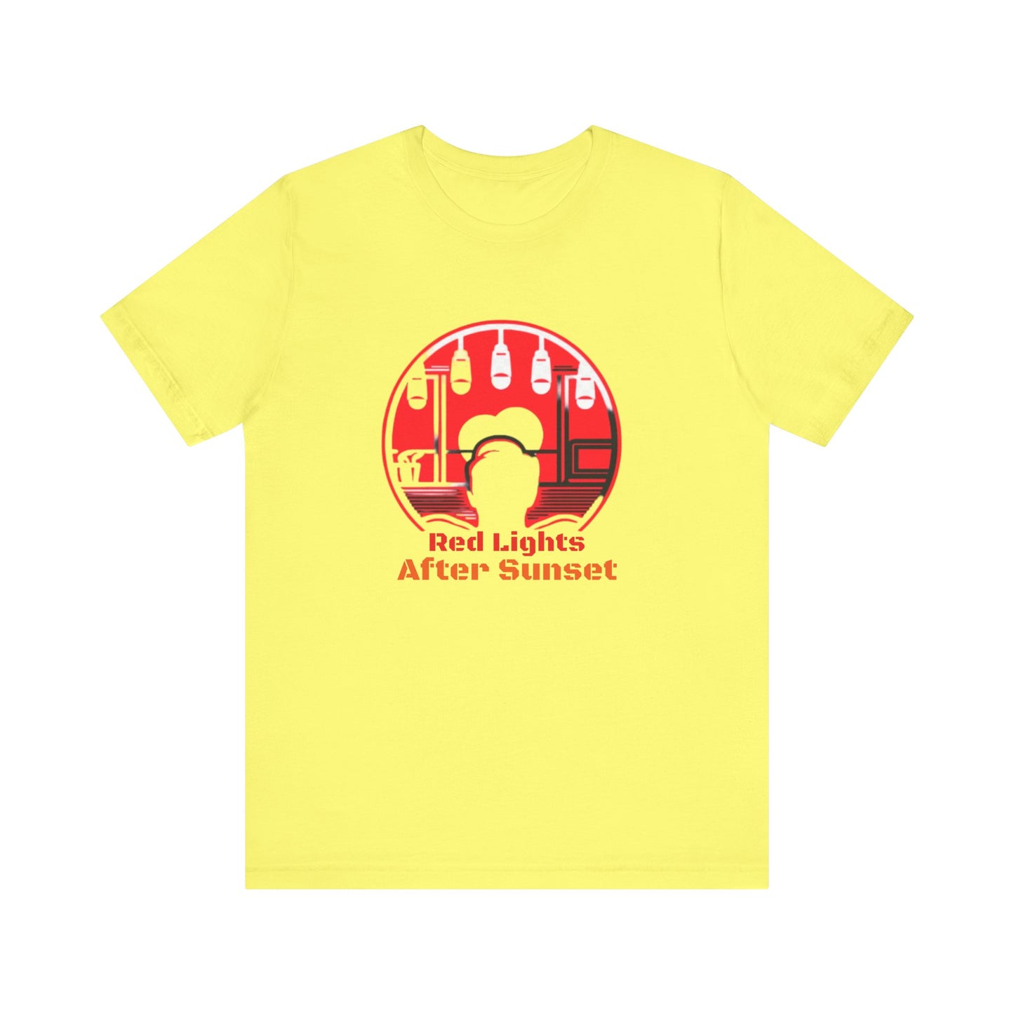 Red Lights After Sunset Man's Tee