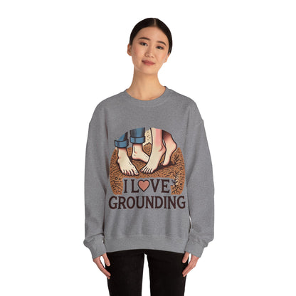 I Love Grounding Couples' Sweatshirt - My Higher Being