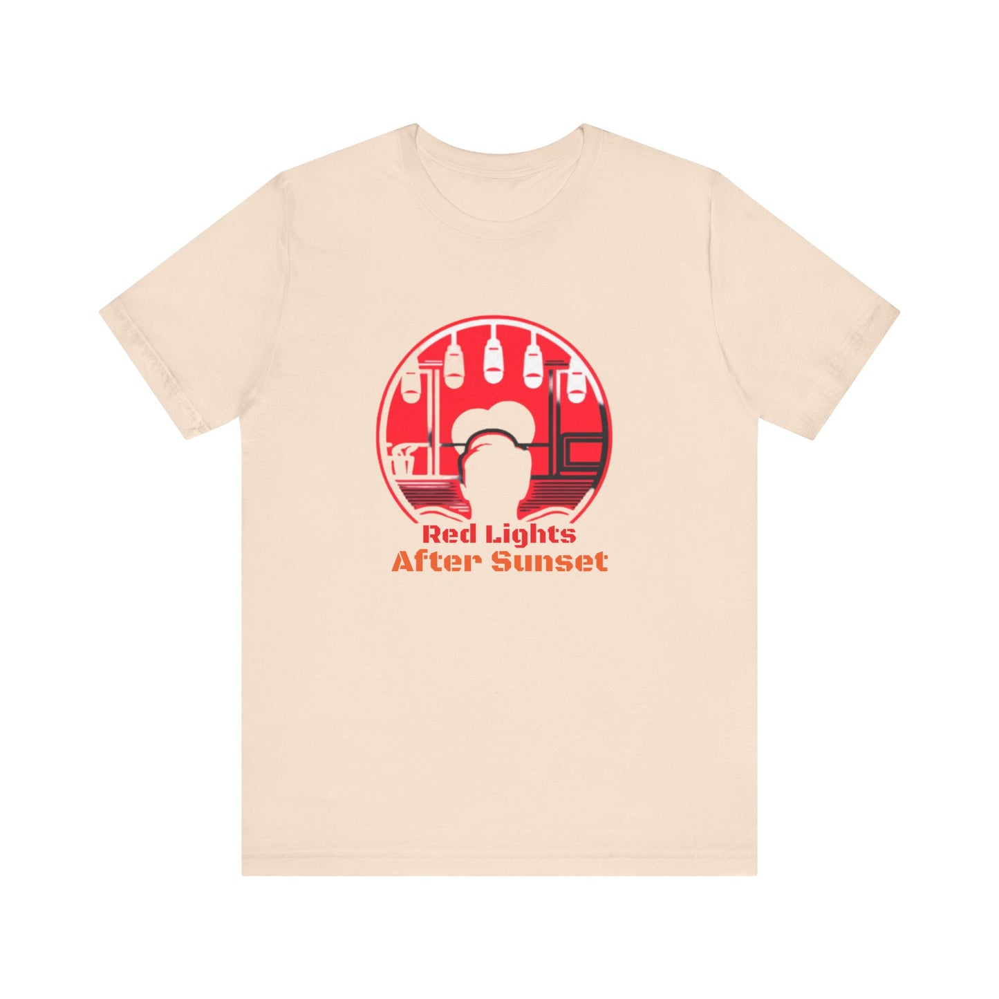 Red Lights After Sunset Man's Tee