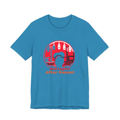 Red Lights After Sunset Man's Tee