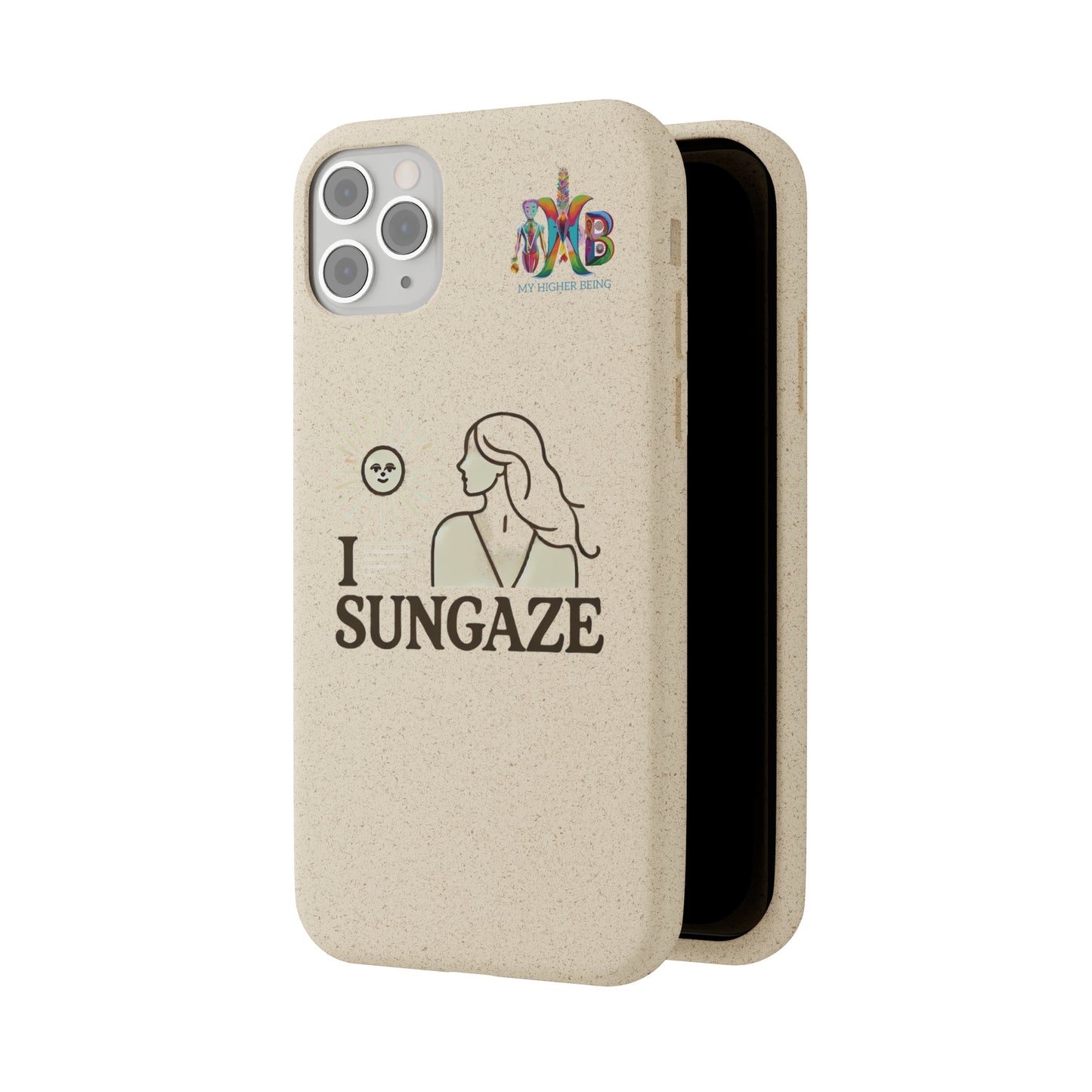 'I Sungaze'_Plastic Free Biodegradable Phone Case (MHB Edition) - My Higher Being