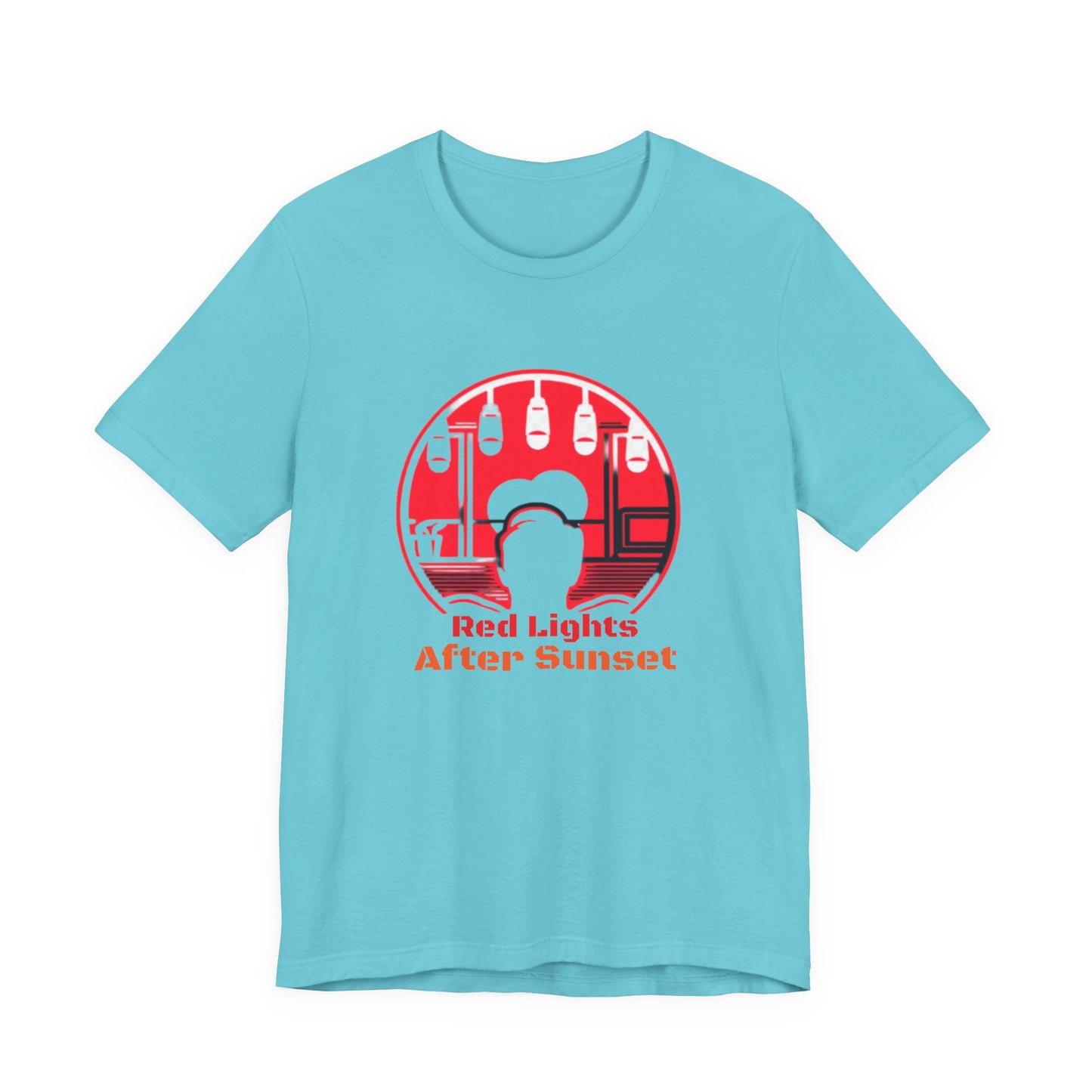 Red Lights After Sunset Man's Tee