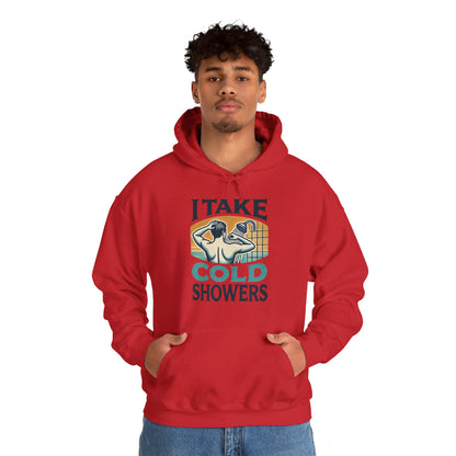 I Take Cold Showers Man's Hoodie - My Higher Being