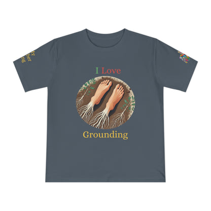 'I Love Grounding' (MHB EDITION)_100% Organic Cotton T-Shirt