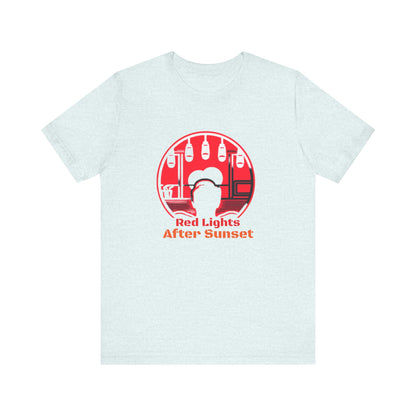 Red Lights After Sunset Man's Tee
