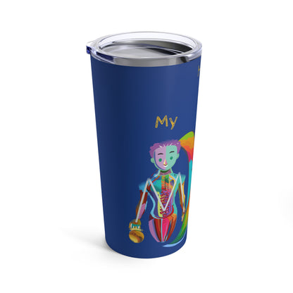 My Higher Being_Blue Tumbler_20oz - My Higher Being