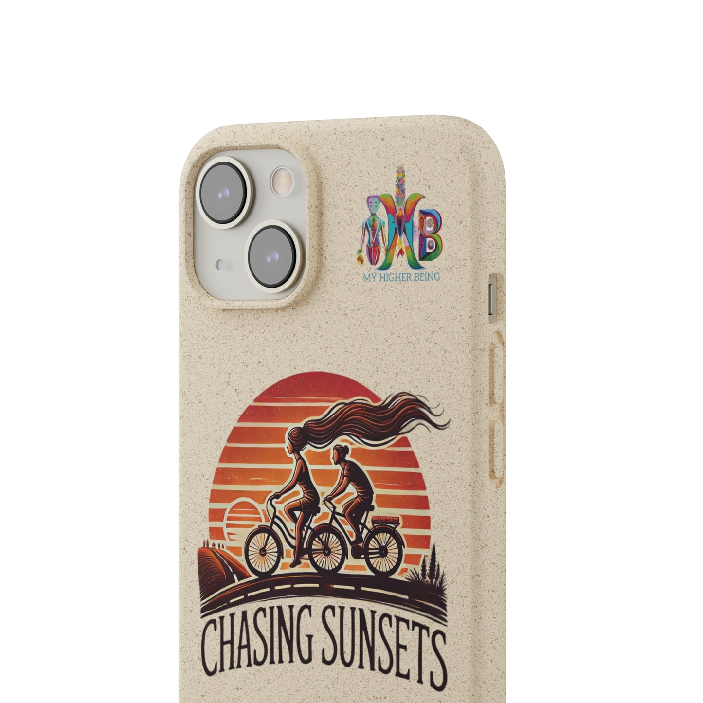 'Chasing Sunsets'_Plastic Free Biodegradable Phone Case (MHB Edition) - My Higher Being