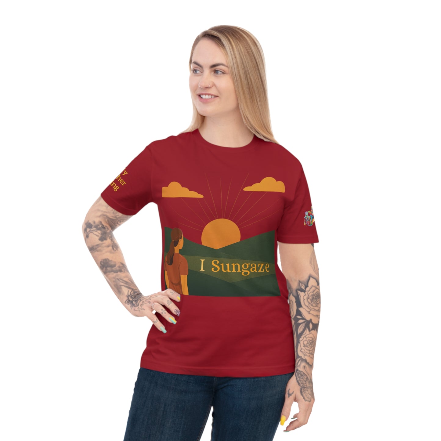I Sungaze — 100% Organic Cotton T-Shirt — Design 19