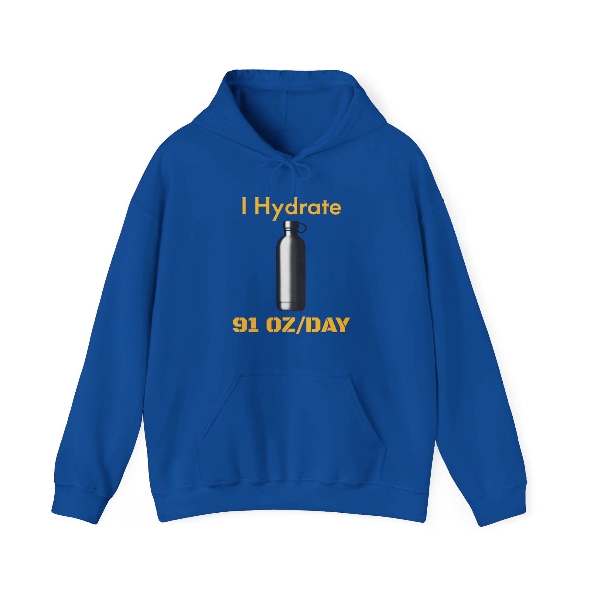 I Hydrate Woman's Hoodie_91 oz/day - My Higher Being