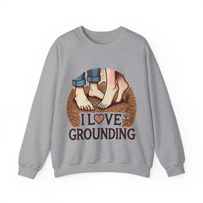 I Love Grounding Couples' Sweatshirt - My Higher Being