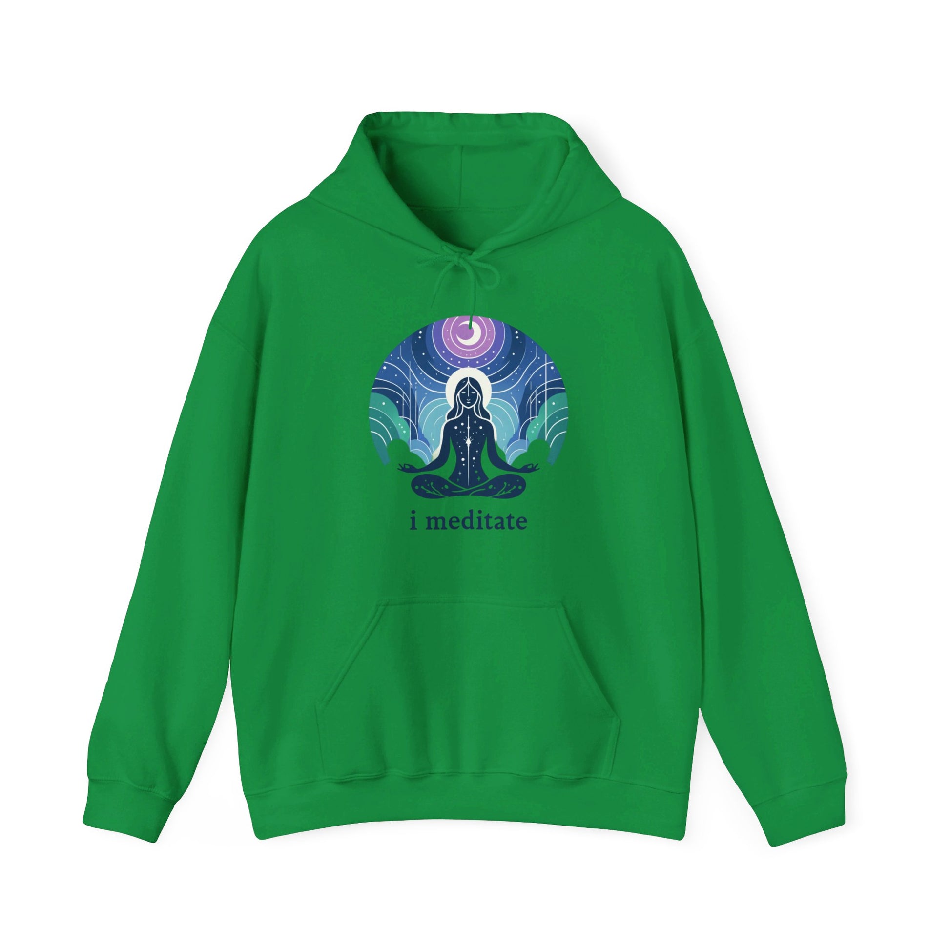 I Meditate Woman's Hoodie - My Higher Being