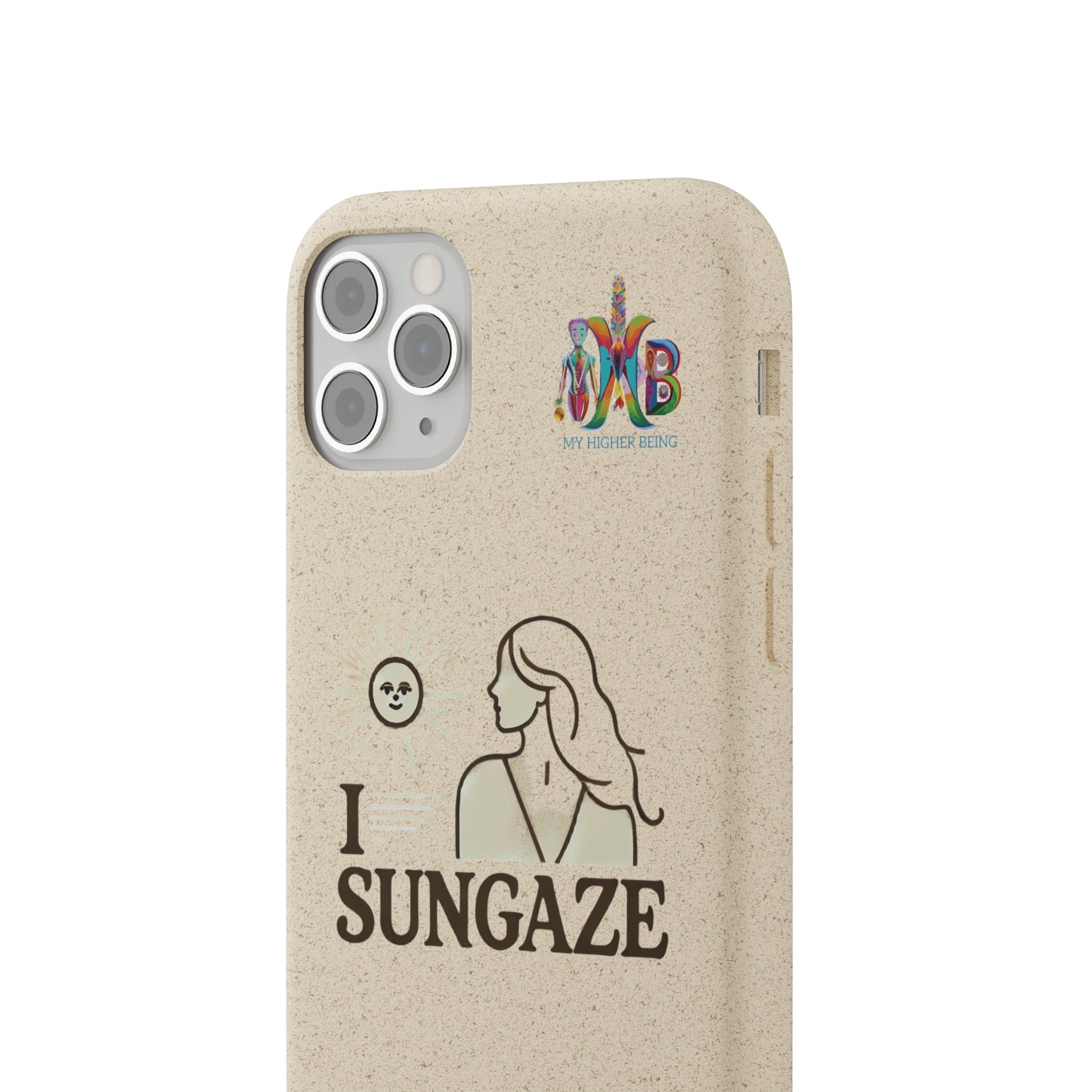 'I Sungaze'_Plastic Free Biodegradable Phone Case (MHB Edition) - My Higher Being