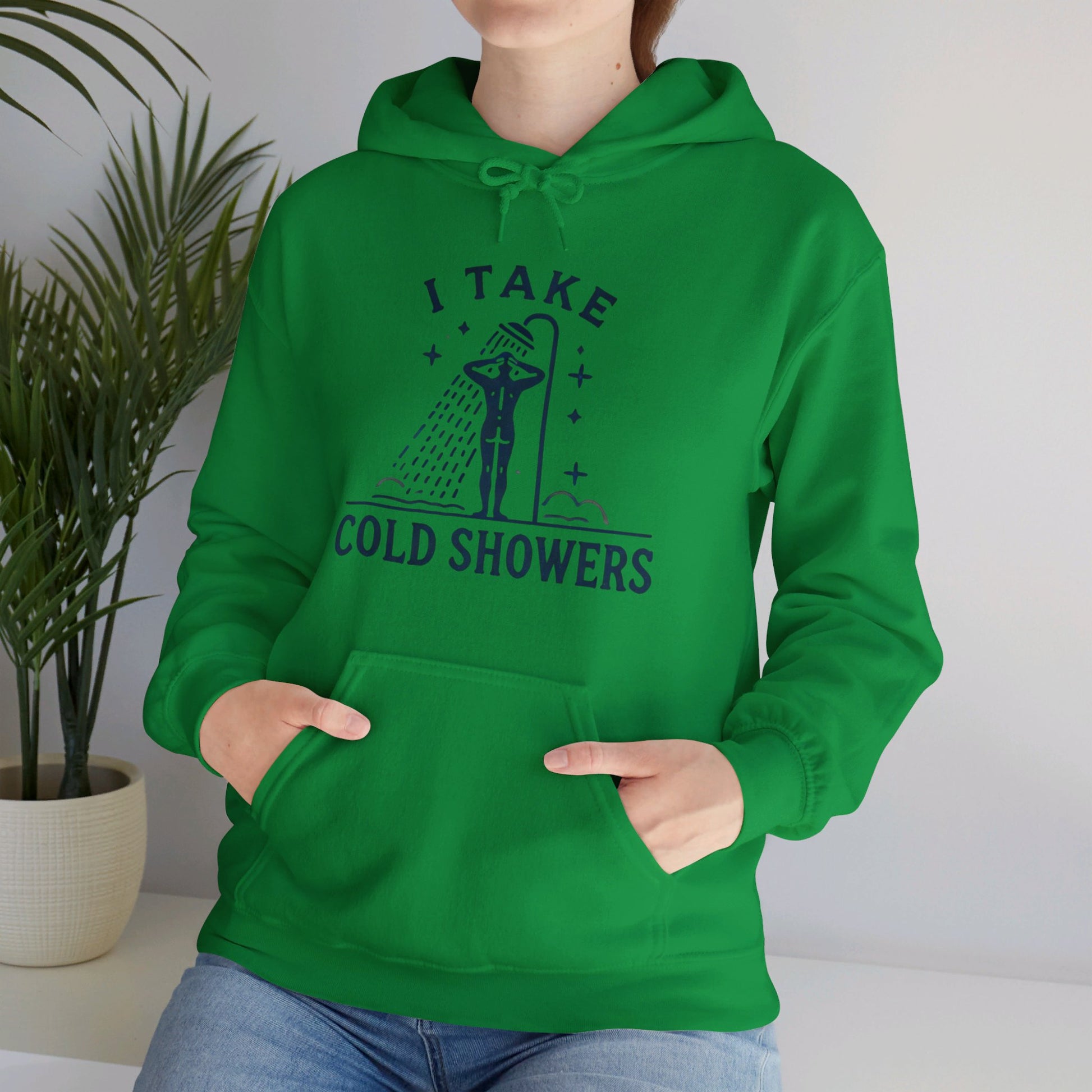 I Take Cold Showers Woman's Hoodie - My Higher Being