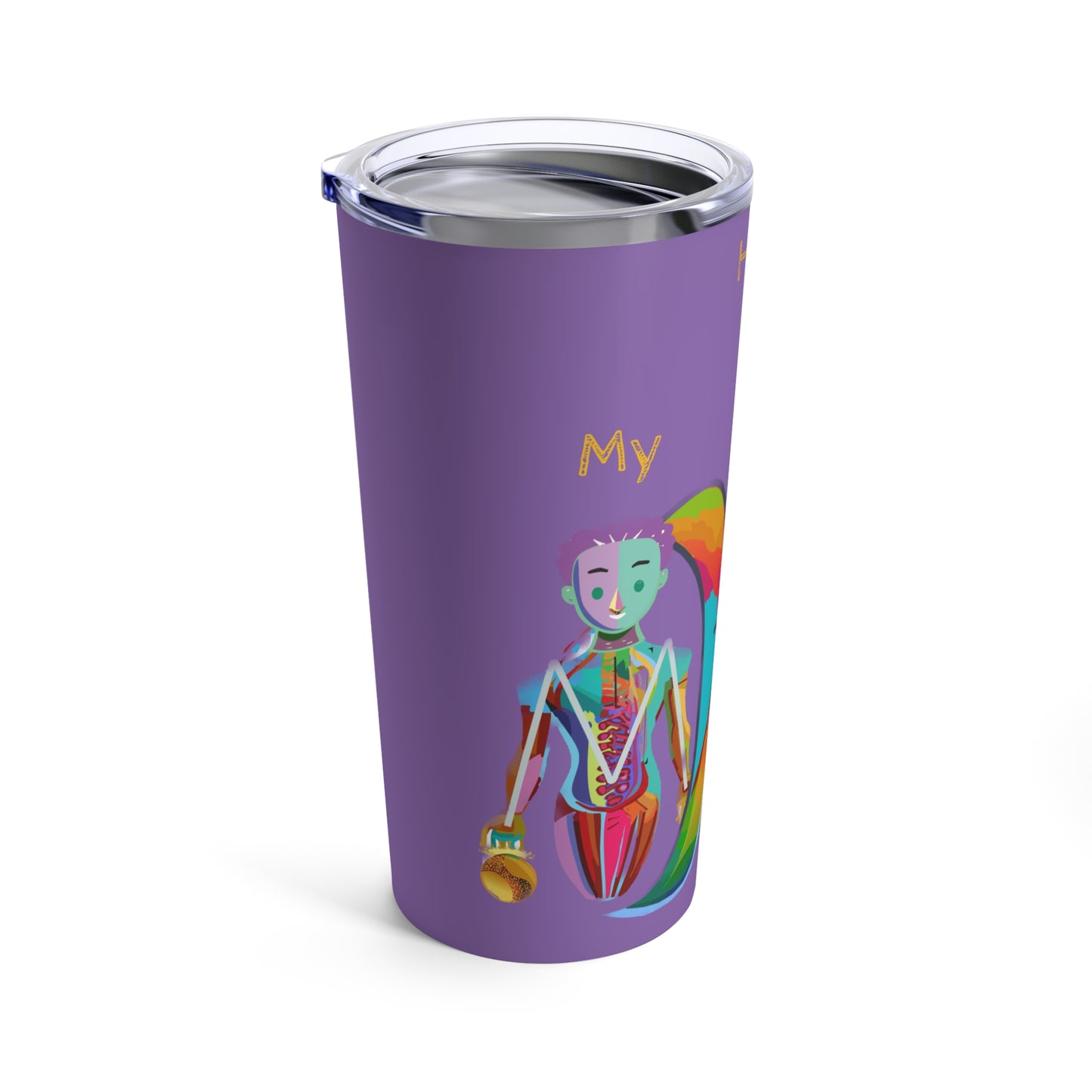 My Higher Being_Purple Tumbler_20oz - My Higher Being