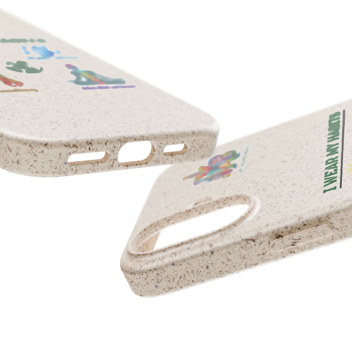 I Wear My Habits — Plastic Free Biodegradable Phone Case