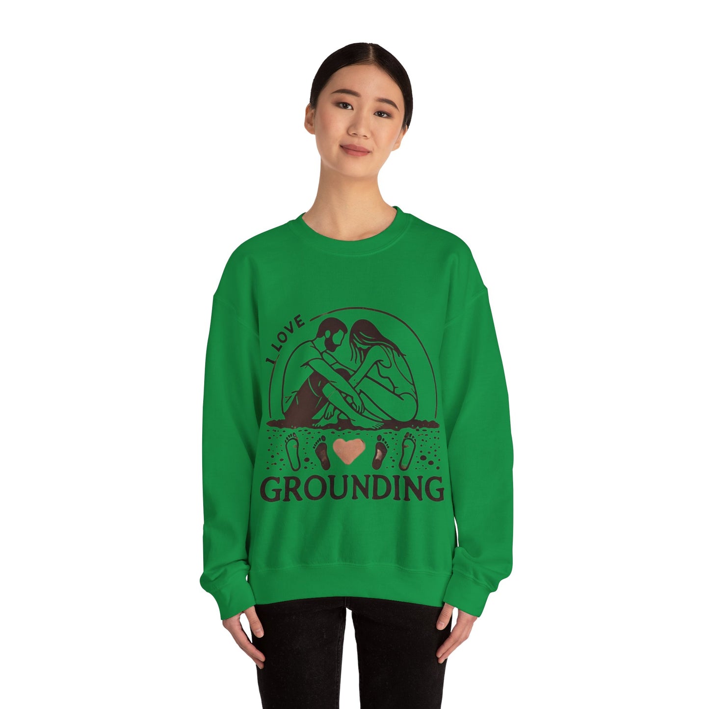 I Love Grounding Couple's Sweatshirt - My Higher Being