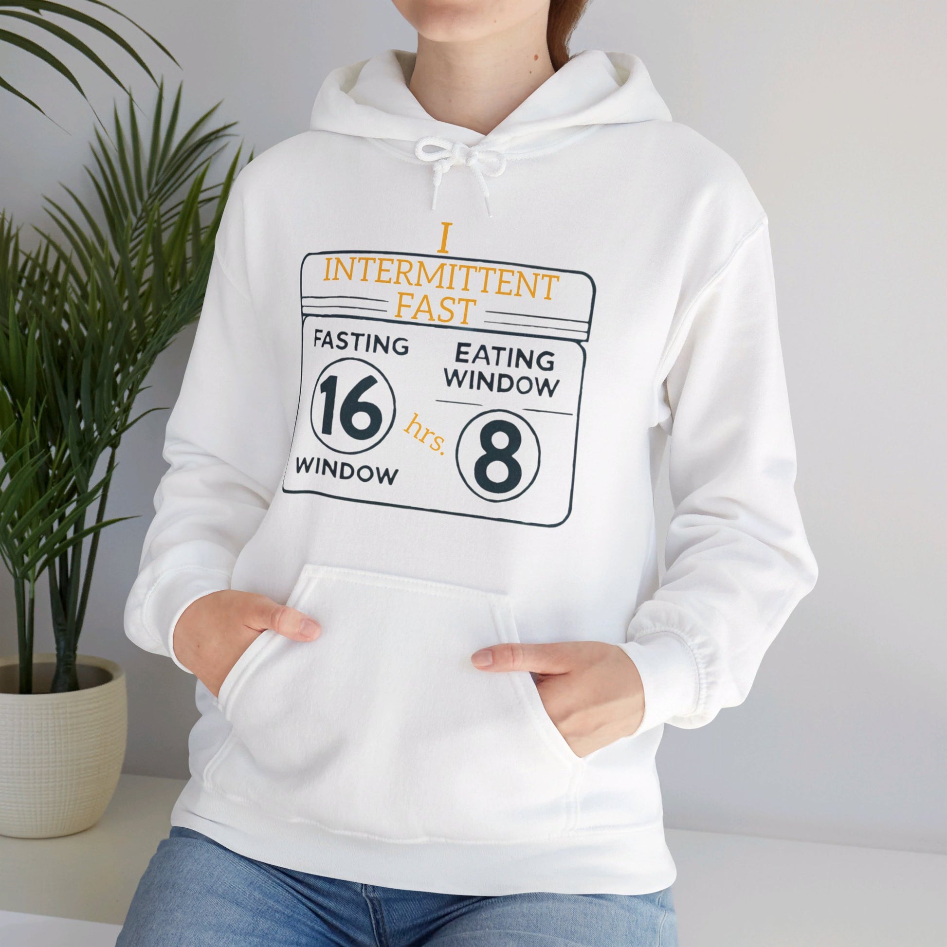 I Intermittent Fast Hoodie_16-8 - My Higher Being