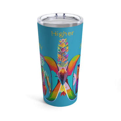 My Higher Being_Blue Tumbler_20oz - My Higher Being