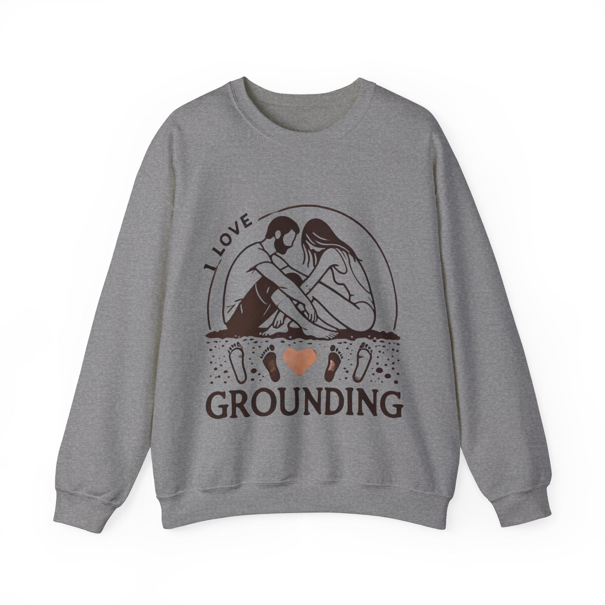 I Love Grounding Couple's Sweatshirt - My Higher Being