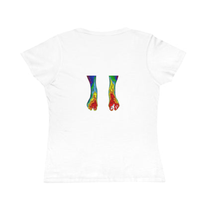 'I Love Grounding'_100% Organic Women's Classic T-Shirt - My Higher Being