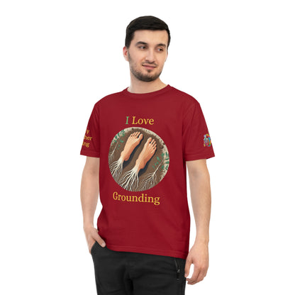 'I Love Grounding' (MHB EDITION)_100% Organic Cotton T-Shirt
