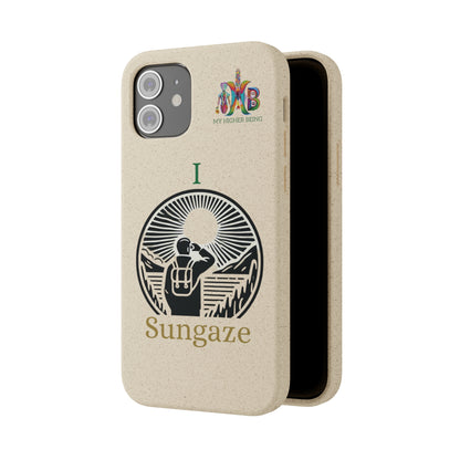 'I Sungaze'_Plastic Free Biodegradable Phone Case