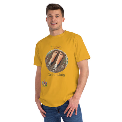 'I Love Grounding'_100% Organic Cotton T-Shirt