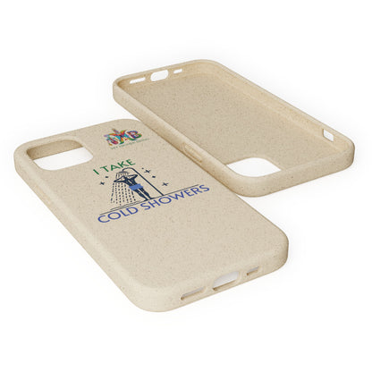 'I Take Cold Showers'_Plastic Free Biodegradable Phone Case