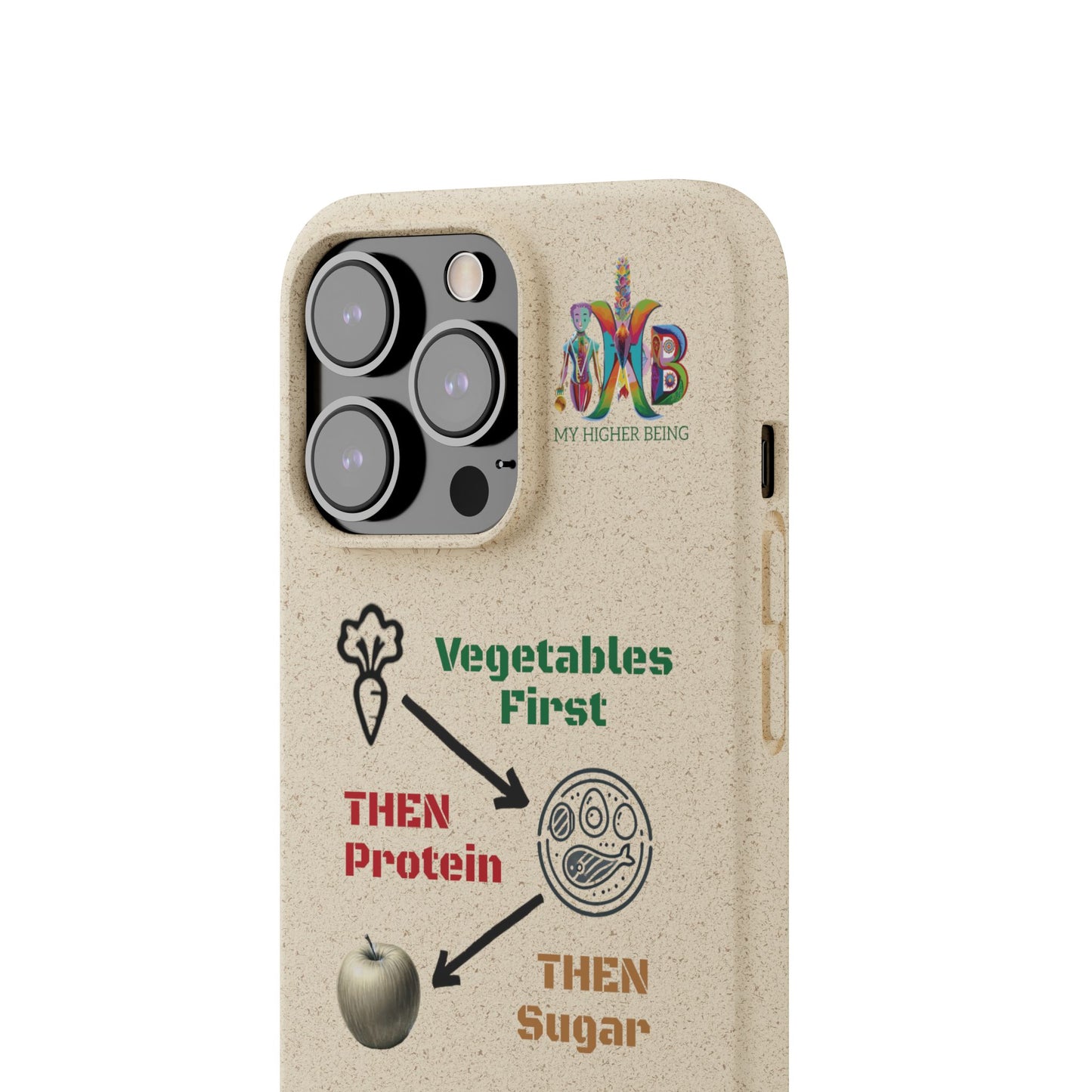 Vegetables First — Plastic Free Biodegradable Phone Case
