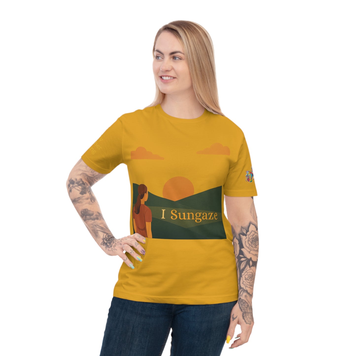 I Sungaze — 100% Organic Cotton T-Shirt — Design 19