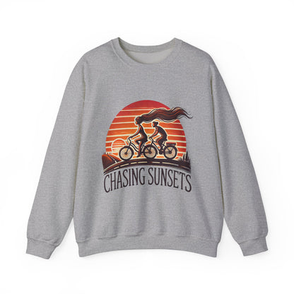 Chasing Sunsets Couples' Sweatshirt