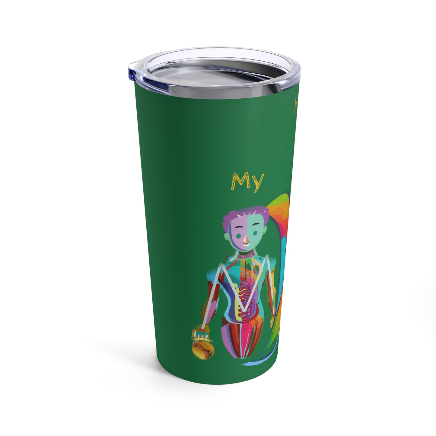 My Higher Being_Green Tumbler_20oz - My Higher Being