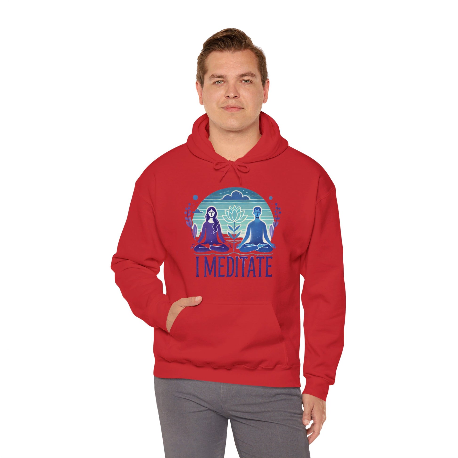 I Meditate Couples' Hoodie - My Higher Being