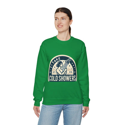 I Take Cold Showers Woman's Sweatshirt - My Higher Being