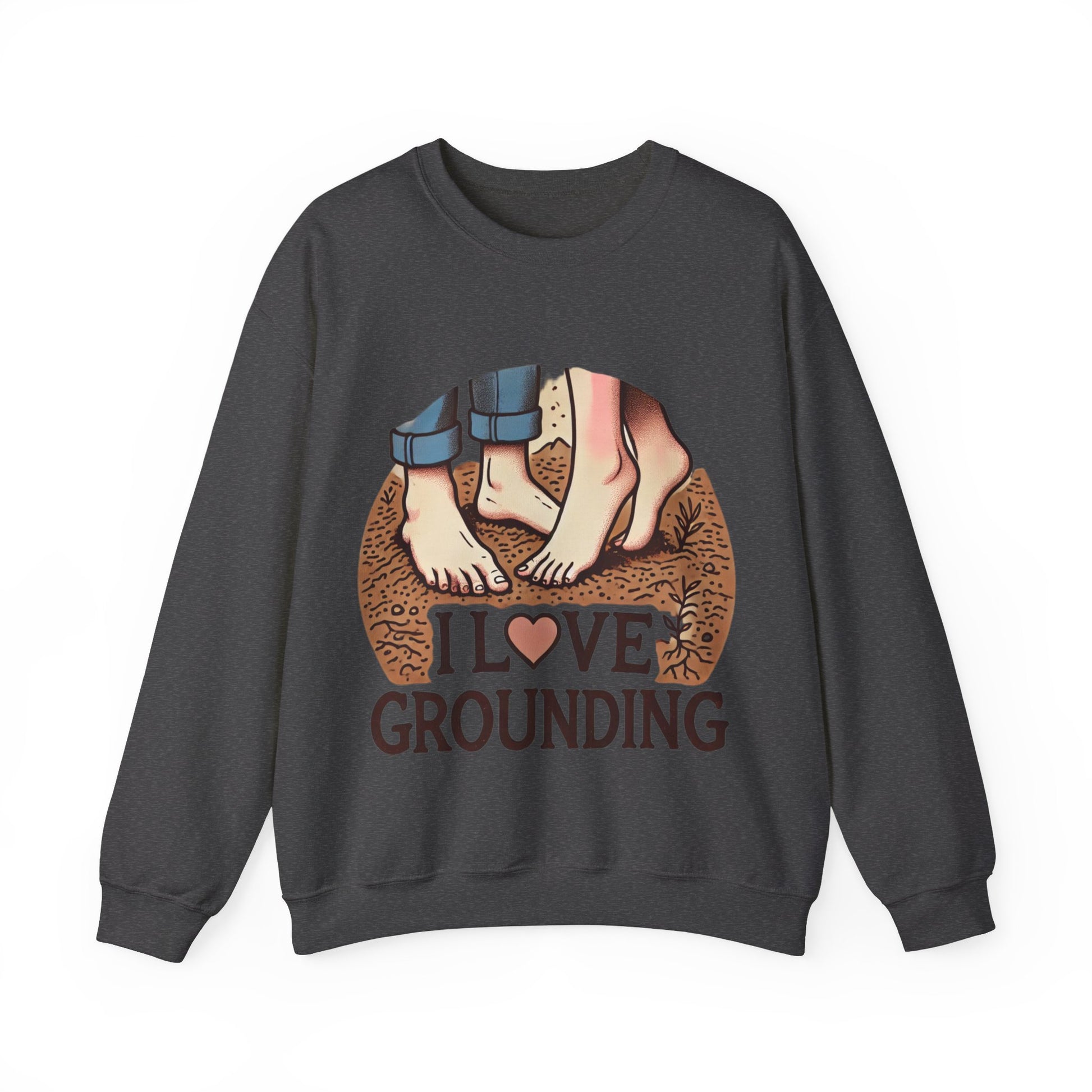 I Love Grounding Couples' Sweatshirt - My Higher Being