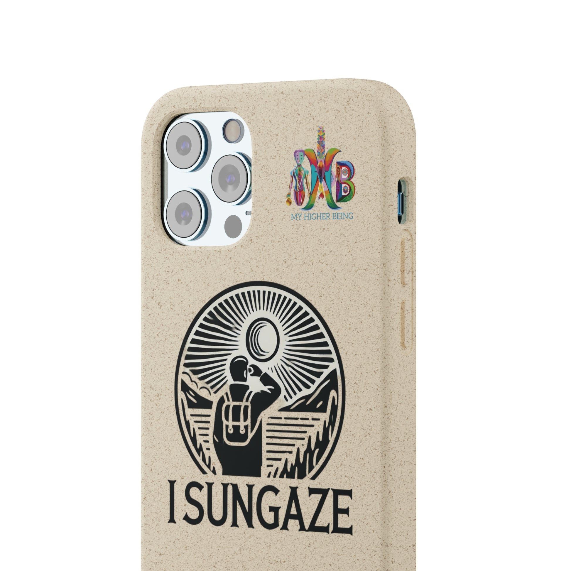 'I Sungaze'_Plastic Free Biodegradable Phone Case (MHB Edition) - My Higher Being