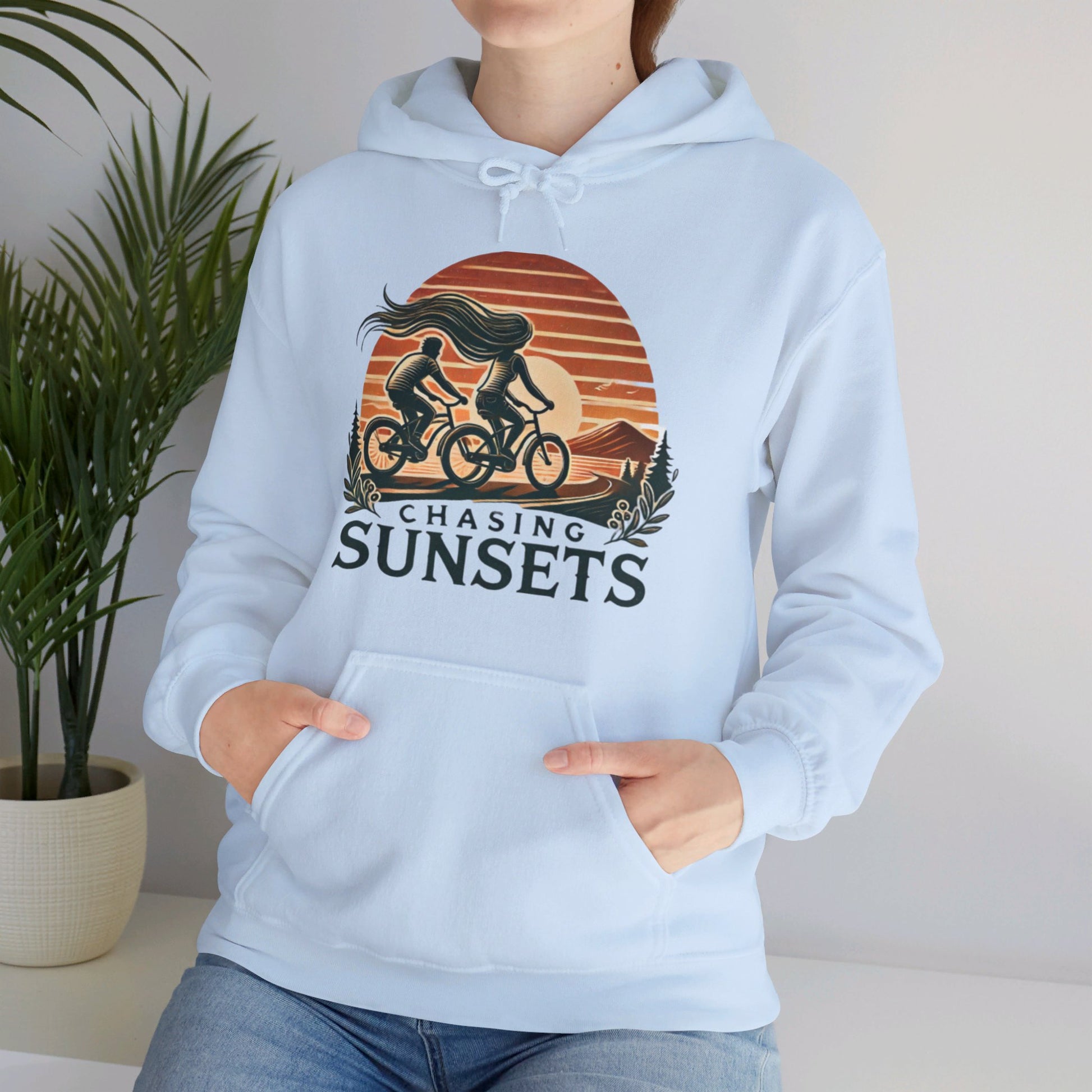 Chasing Sunsets Couples' Hoodie - My Higher Being