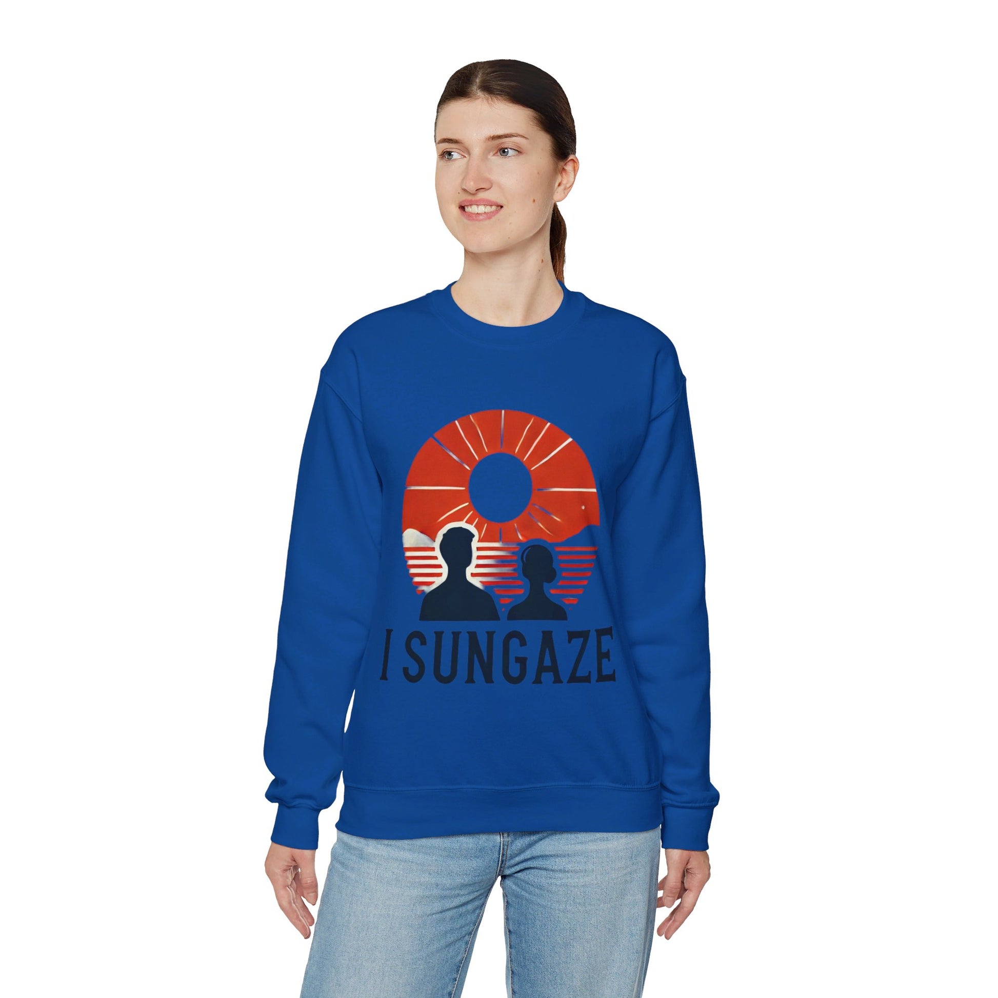 I Sungaze Couples' Sweatshirt - My Higher Being