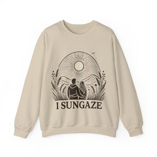 I Sungaze Couples' Sweatshirt - My Higher Being