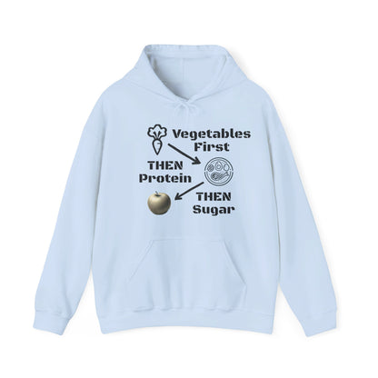 Vegetables First Hoodie - My Higher Being