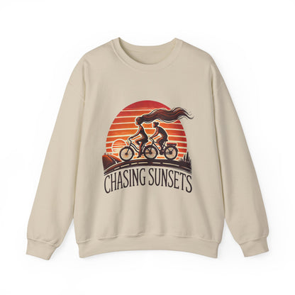 Chasing Sunsets Couples' Sweatshirt