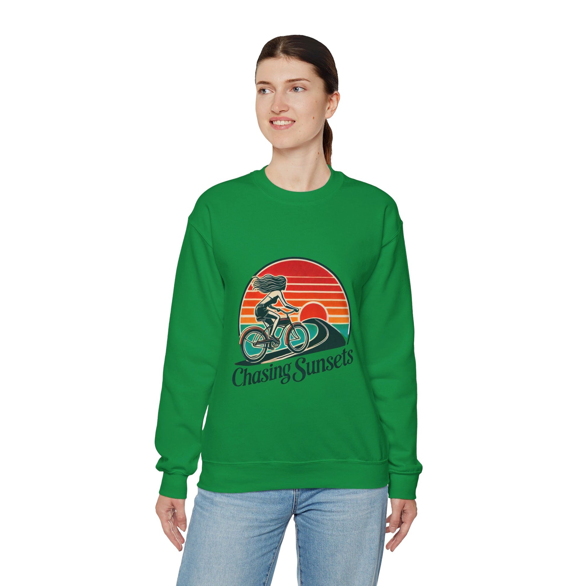 Chasing Sunsets Woman's Sweatshirt - My Higher Being