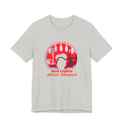 Red Lights After Sunset Man's Tee